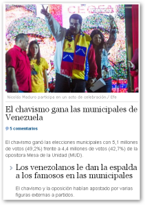 el dia tenerife elecciones venezuela 2013