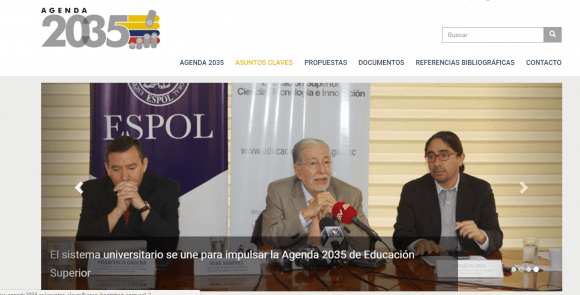 Ecuador construye la Agenda 2035 de Educación Superior con estudiantes, maestros e investigadores del&nbsp;mundo