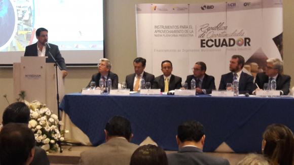Ecuador aspira a concretar inversiones por 13.000 millones de dólares con política de desarrollo&nbsp;industrial.