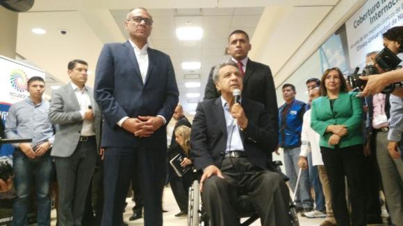“Regreso con la mano tendida para todos los ecuatorianos”: Lenín&nbsp;Moreno