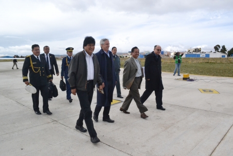 EVO retoma agenda de trabajo «saludable» y activo tras tratamiento médico en&nbsp;Cuba