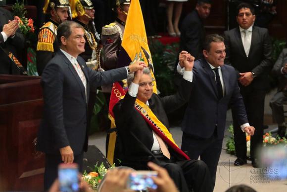 LENIN YA ES PRESIDENTE: «Lenín Moreno promete gobernar tomando en cuenta la voz del&nbsp;pueblo»