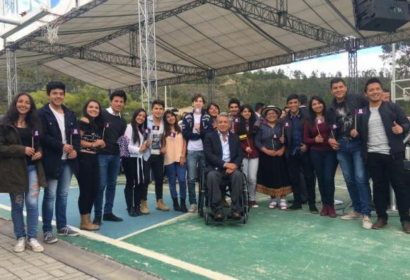 LENIN MORENO reconoce avances de Ecuador en educación en los últimos 10 años y anuncia mayor&nbsp;inclusión