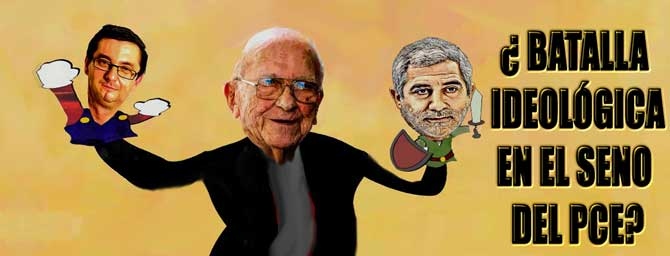 LLAMAZARES DICE QUE LA «RECONVERSIÓN» ANTI EUROCOMUNISTA DE LA DIRECCIÓN DEL PCE, ES PURO&nbsp;«POSTUREO»