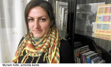 Entrevista con la periodista kurda Maryam Fathi:  “Me sorprende cuando veo a los partidos de izquierda occidentales apoyando un Estado como el iraní, tan asesino, tan&nbsp;autoritario”.