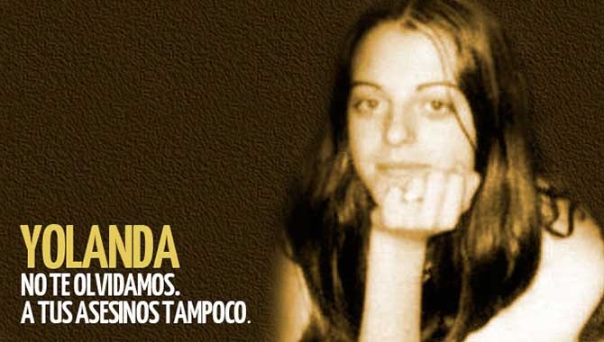 A los 38 años del asesinato de Yolanda&nbsp;González.