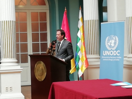 Oficina de Naciones Unidas presenta principales hallazgos del Informe Mundial sobre las Drogas en&nbsp;2018.