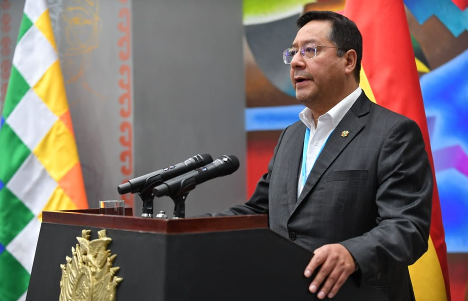 Arce afirma que la economía está seriamente herida y anuncia un gobierno «sumamente&nbsp;austero»